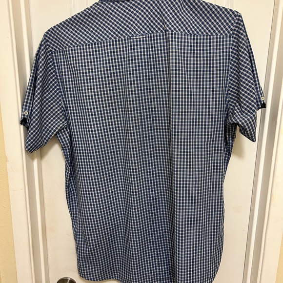 Ben Sherman Navy and White Checkered Shirt - Picture 4 of 4